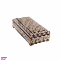 جعبه جواهر خاتم کاری رستا طرح 15-16-101