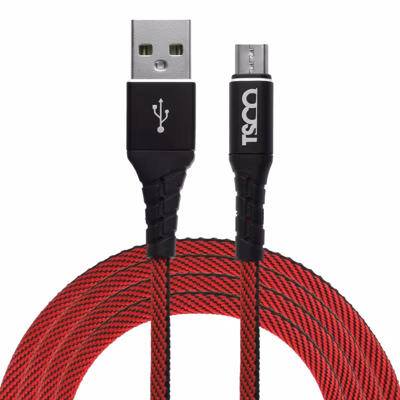 کابل تبدیل USB به microUSB تسکو مدل TC A72N طول 1 متر