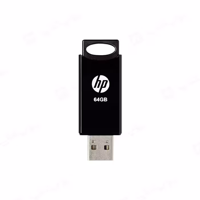 فلش مموری اچ پی مدل v212w USB2.0 با ظرفیت 64 گیگابایت