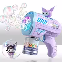 اسباب بازی تفنگ حباب ساز مدل کرومی کد 1988