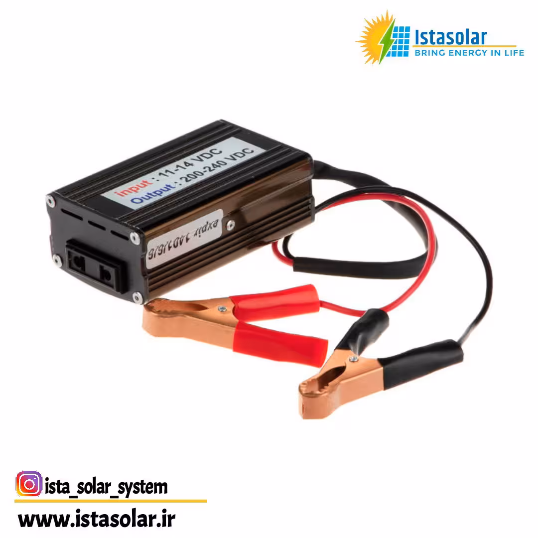 اینورتر 120 وات مناسب برای روشنایی شارژ موبایل و لب تاپ