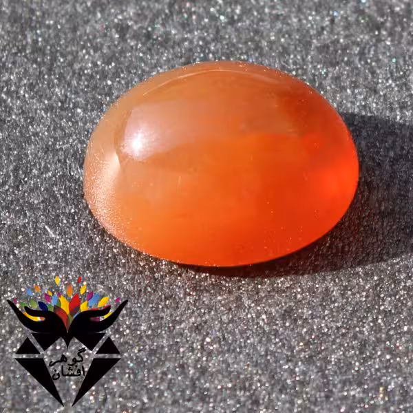 نگین عقیق یمنی اصل خوشرنگ کد N_1412