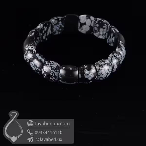 دستبند سنگ ابسیدیان _ کد : 400664