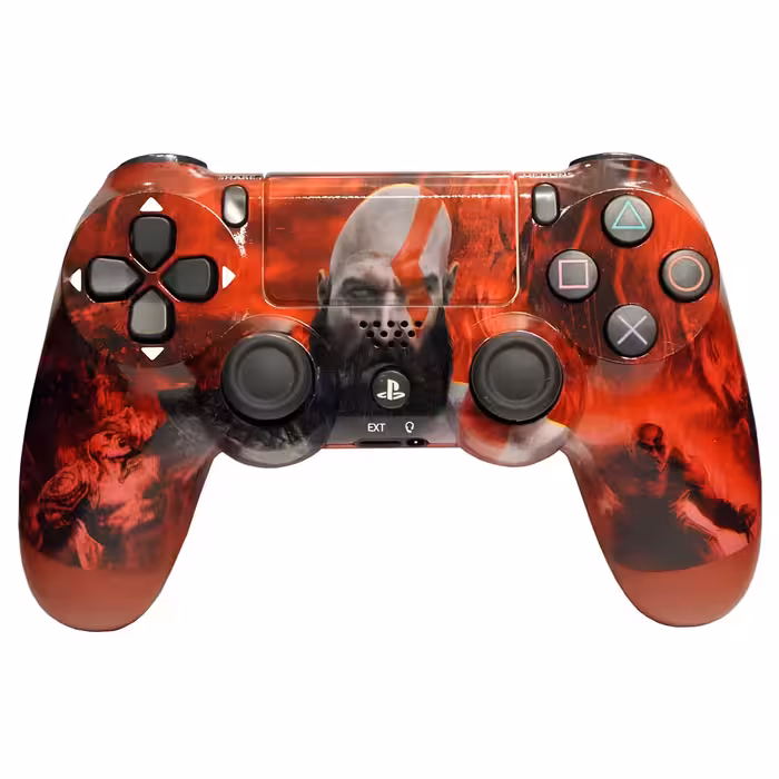 دسته PS4 طرح GOD of WAR برد اصلی