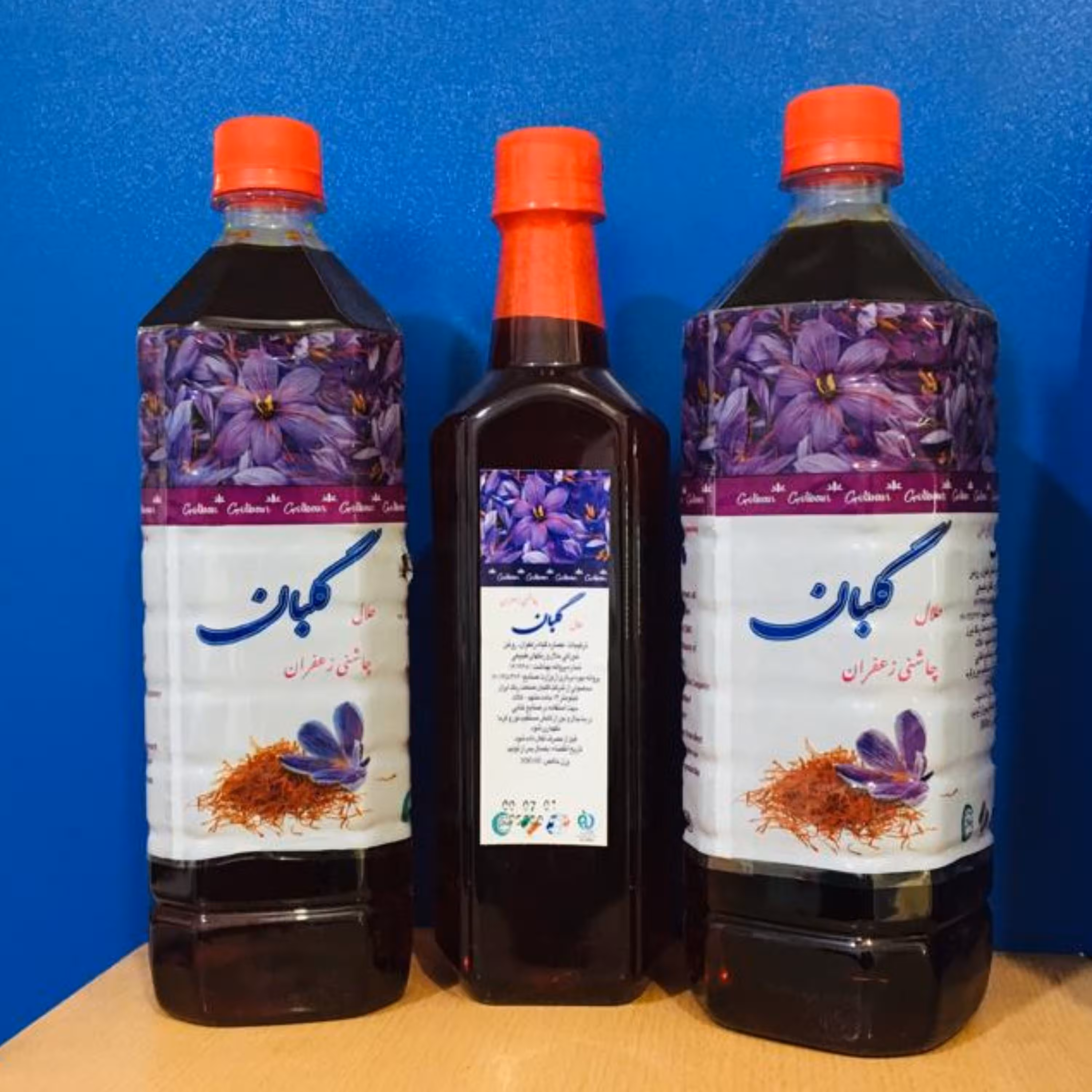 پک عصاره زعفران 2 عدد یک لیتری 1 عدد نیم لیتری