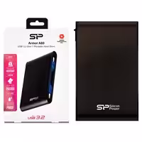 هارد  EXT Silicon Power A80 1TB USB3.2 2.5 BLACK-متین