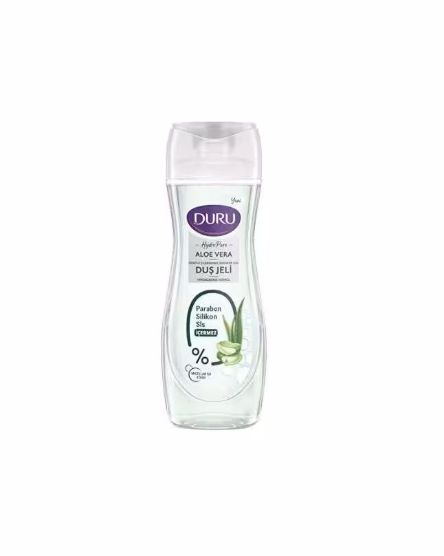 شامپو بدن دورو DURU مدل HYDRO PURE حاوی عصاره آلوئه ورا حجم 450 میل