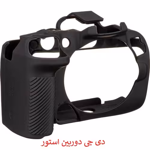 کاور سیلیکونی دوربین کانن رنگ مشکی canon R100 Cover black
