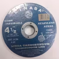 صفحه سنگ برش اهن بزرگ  3*180 کاربراندوم(بسته 25 عددی)