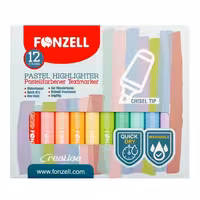 هایلایتر 12 رنگ Highlighter Markers فونزل