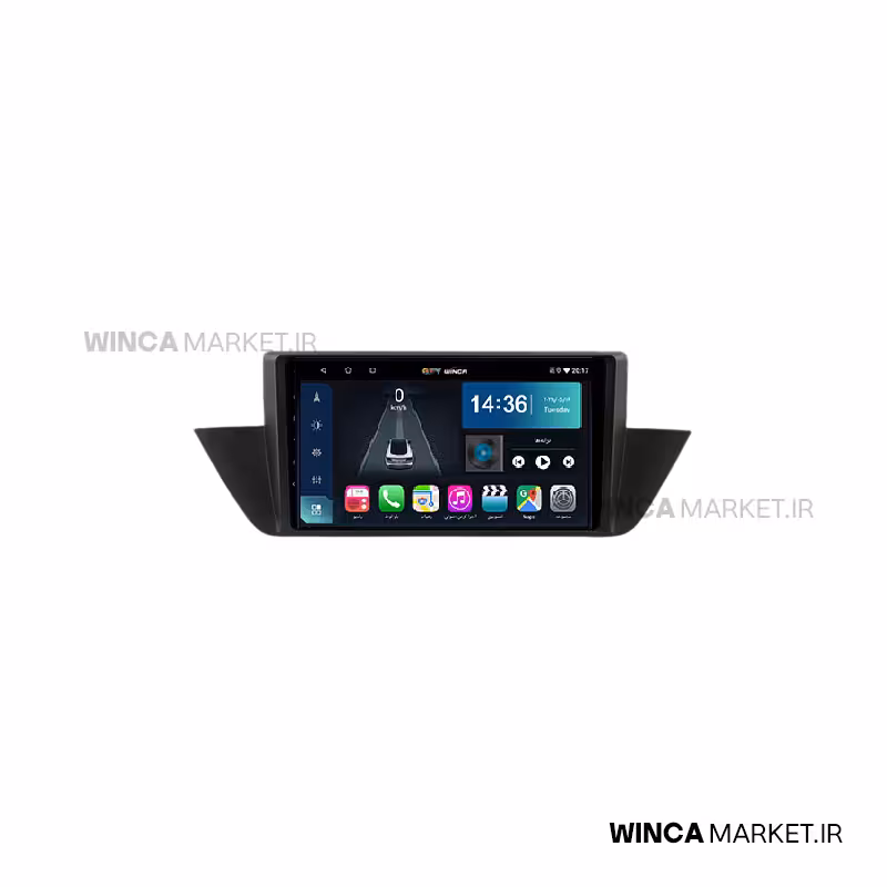 مانیتور اندروید بی ام و ایکس وان BMW X1 سری 3 اتاق E84 (2009-2015) مدل GL855