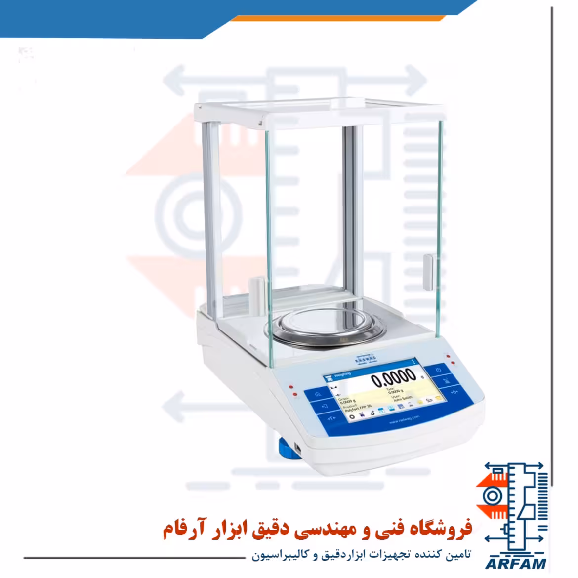 ترازو 5 صفر ترازو رادواگ AS 220.X2 PLUS ترازو لابراتوار