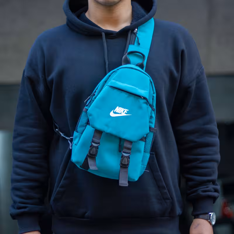 کیف دوشی نایک آبی کد K201