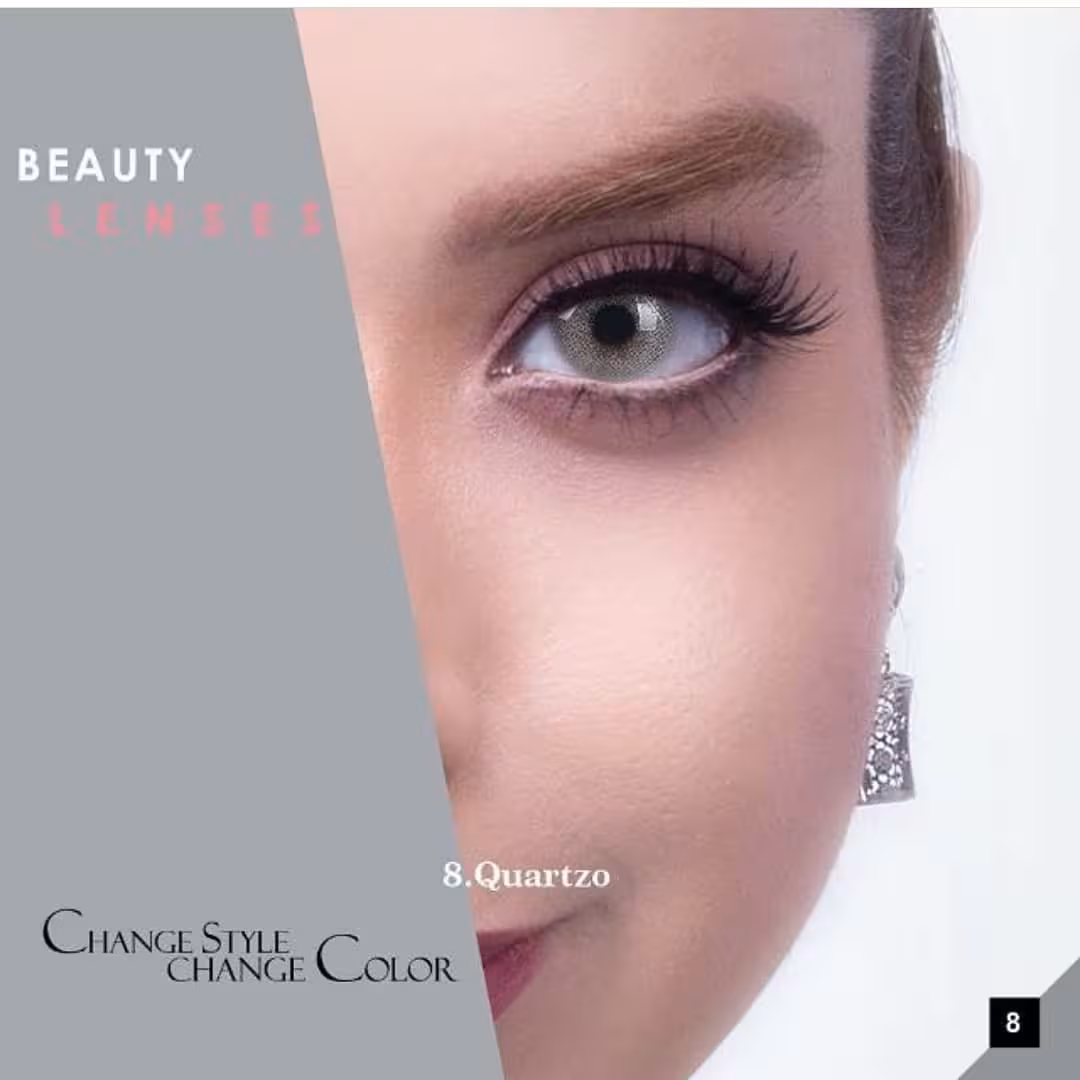 لنز رویال ویژن کد  08 , Royal Vision Royal Vision sensual beauty lenses Quartzo