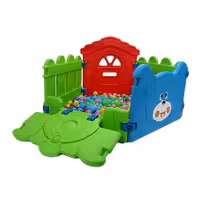 استخر توپ ساحل مدل دو تکه