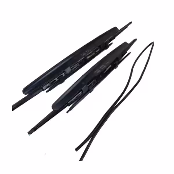 مجموعه تیغه برف پاکن چپ و راست سمند و سورن با نازل و شیلنگ بادگیر فلزی ایساکو شرکتی اصل 0470109297