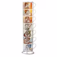 فنجان اسپرسو هفت کوتوله دیزنی ست 7 تایی Espresso Cups Seven Dwarfs Set 7 Pcs   Metal Rack