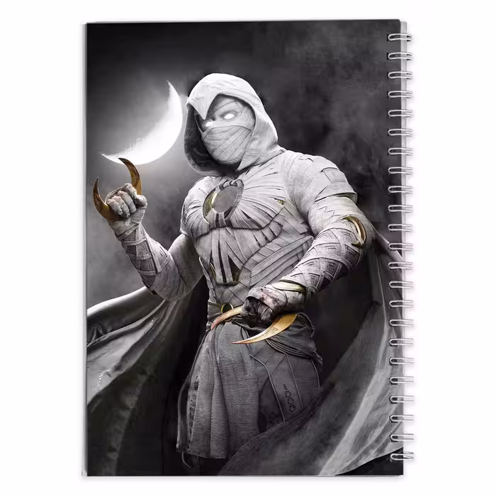 دفتر مشق کارتون شوالیه ماه