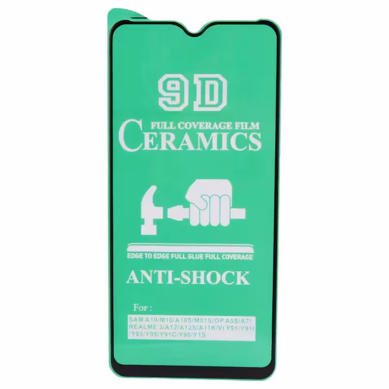 گلس سرامیکی 9D براق گوشی سامسونگ Galaxy A31 / A32 / A22