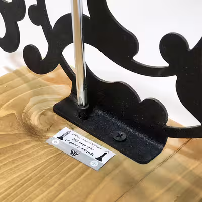 شلف دیواری مدل نستعلیق کد A-CSH243