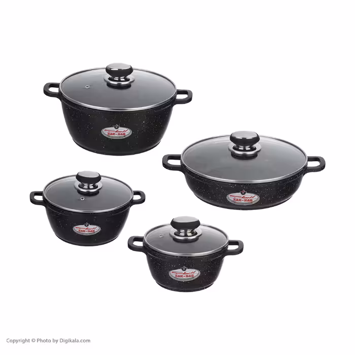 سرویس پخت و پز 8 پارچه زرساب مدل مینت کد ML-7430