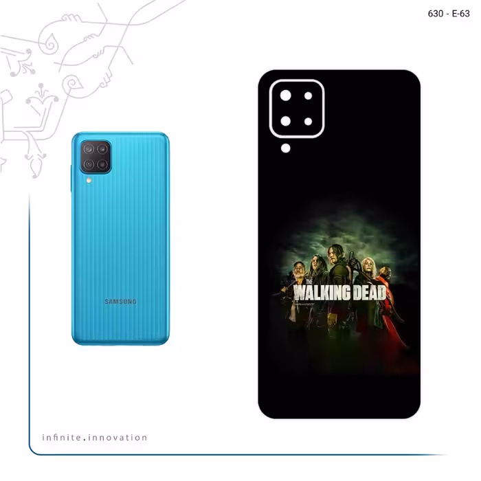برچسب پوششی ماهوت مدل WALKING DEAD مناسب برای گوشی موبایل سامسونگ Galaxy M12