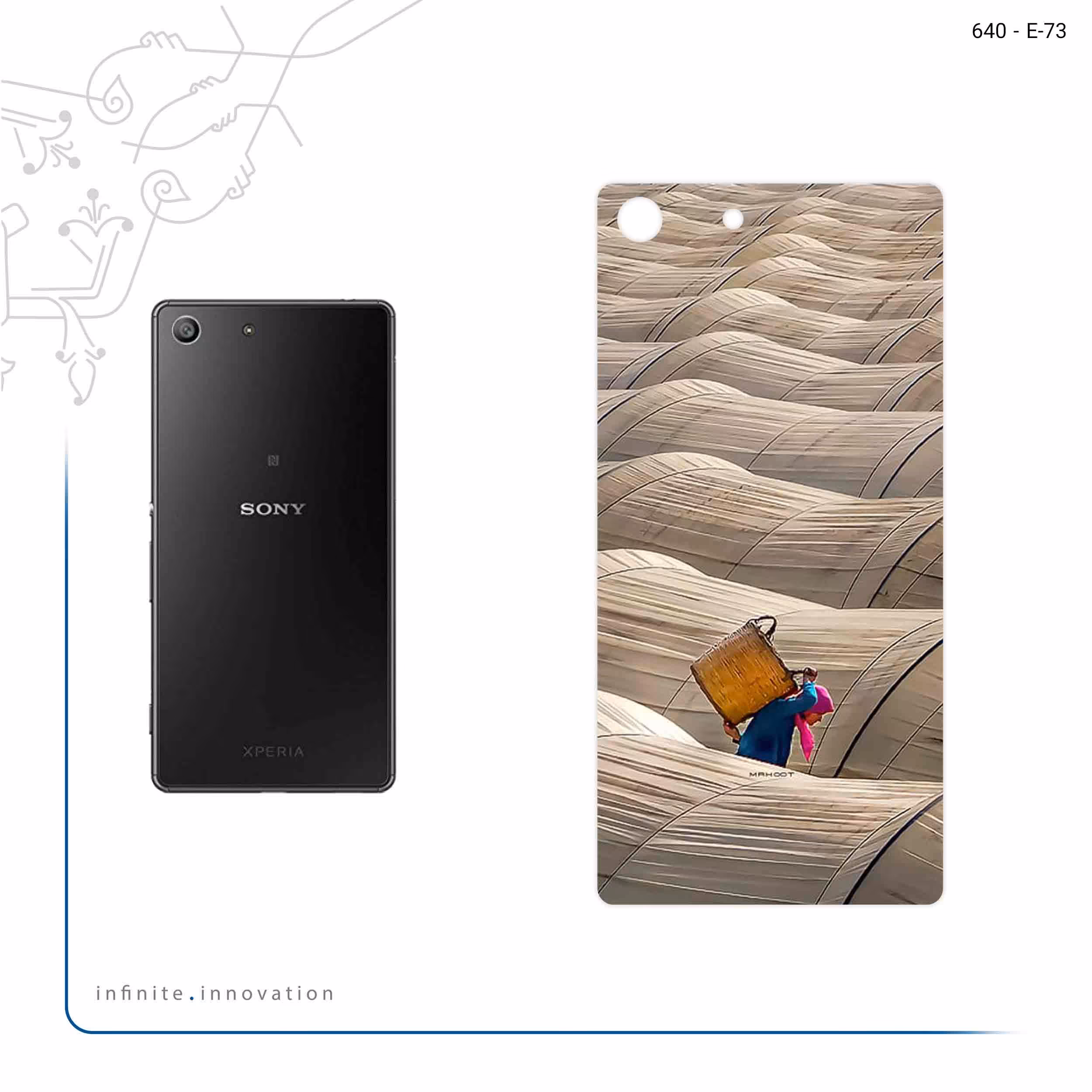 برچسب پوششی ماهوت مدل Strawberry Greenhouses مناسب برای گوشی موبایل سونی Xperia M5