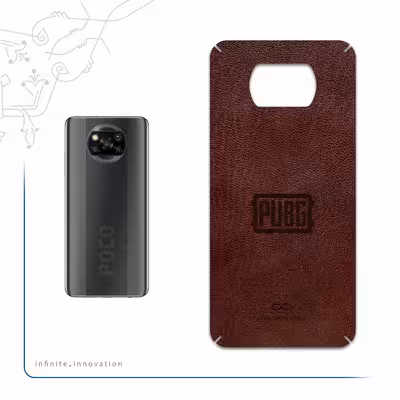 برچسب پوششی ماهوت مدل NL-PUBG مناسب برای گوشی موبایل شیائومی Poco X3 Pro