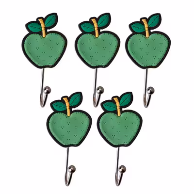 آویز حوله طرح سیب بسته 5 عددی