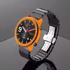 برچسب ماهوت طرح Matte Orange مناسب برای ساعت هوشمند شیایومی Amazfit GTR 47mm
