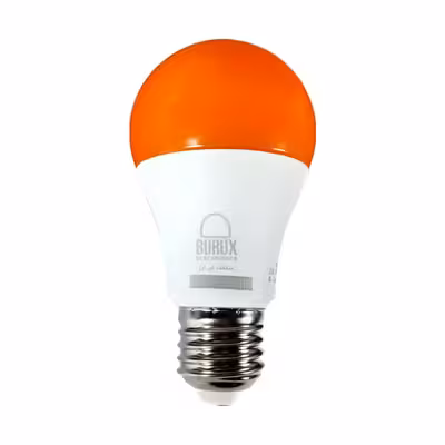 لامپ ال ای دی 9 وات بروکس مدل BRX رنگی پایه E27 بسته 4 عددی