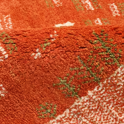 گبه دستباف یک متری سی پرشیا کد 152130