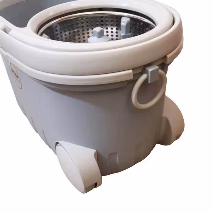 ست سطل و زمین شوی لیمون مدل چرخ دار کد YP-2021