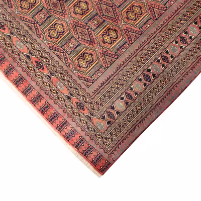 فرش دستبافت سه متری مدل ترکمن کد 401864