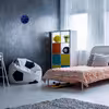 چراغ دیواری نئون دیزاین مدل Soccer-Ball-BL_BL
