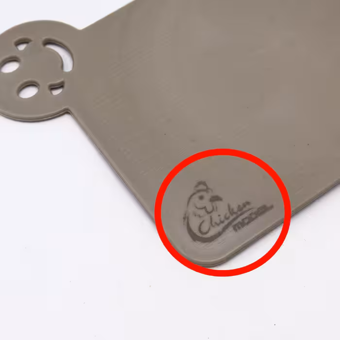 تخته گوشت مدل چیکن کد YPK-NSKF-LABKHAND-30CM