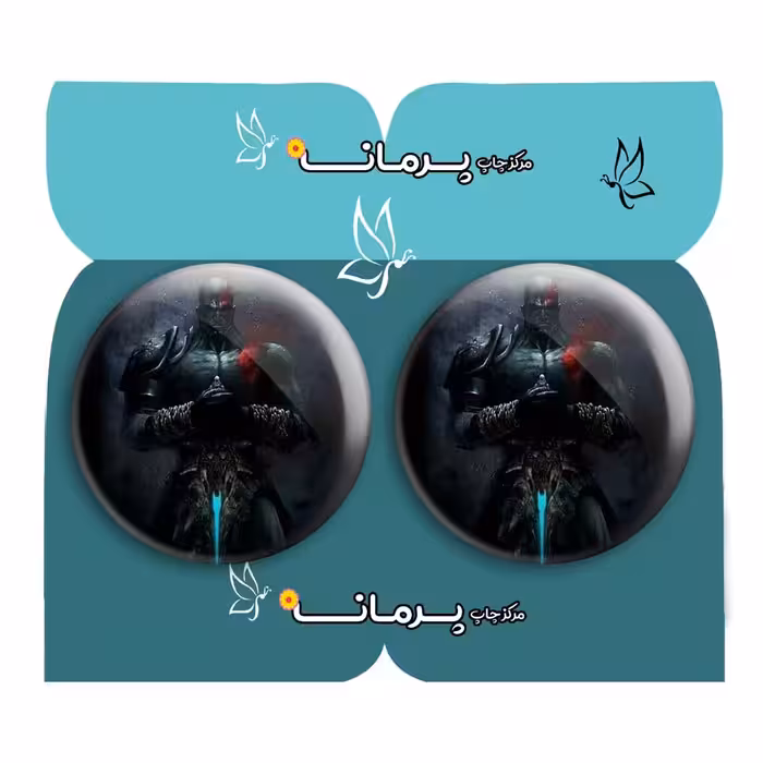  پیکسل پرمانه طرح خدای جنگ کد pm2n.1716 مجموعه 2 عددی