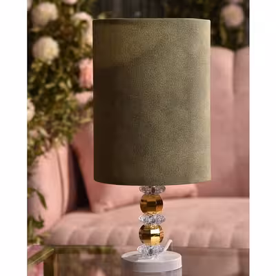 آباژور رومیزی مدل چرم