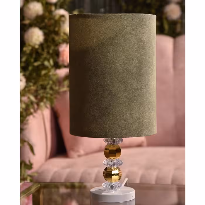 آباژور رومیزی مدل چرم