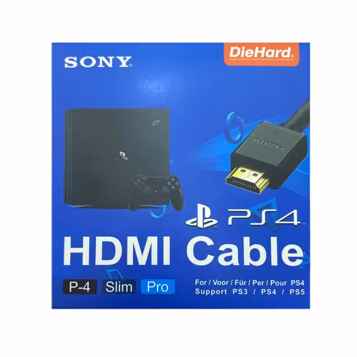 کابل HDMI 4K پلی استیشن 4 مدل 2023