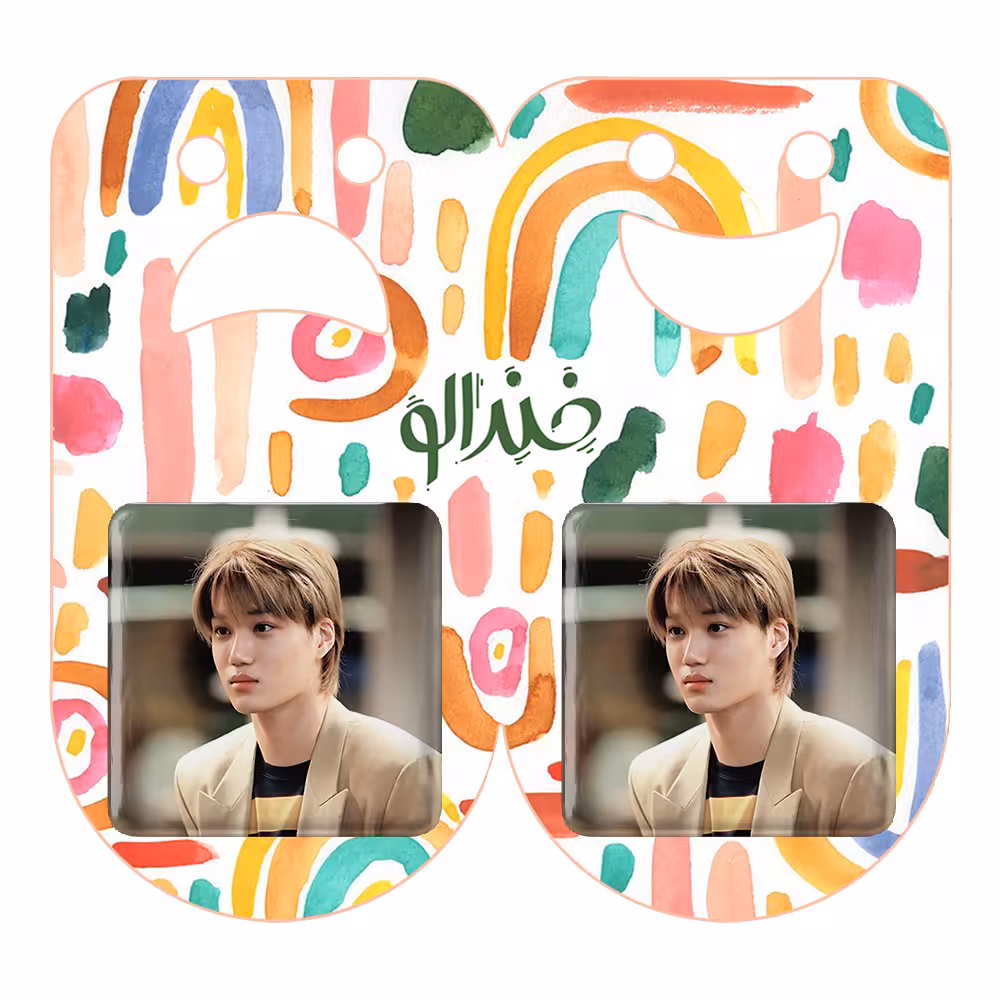 پیکسل خندالو مدل کای گروه EXO کد 13388 به همراه مگنت