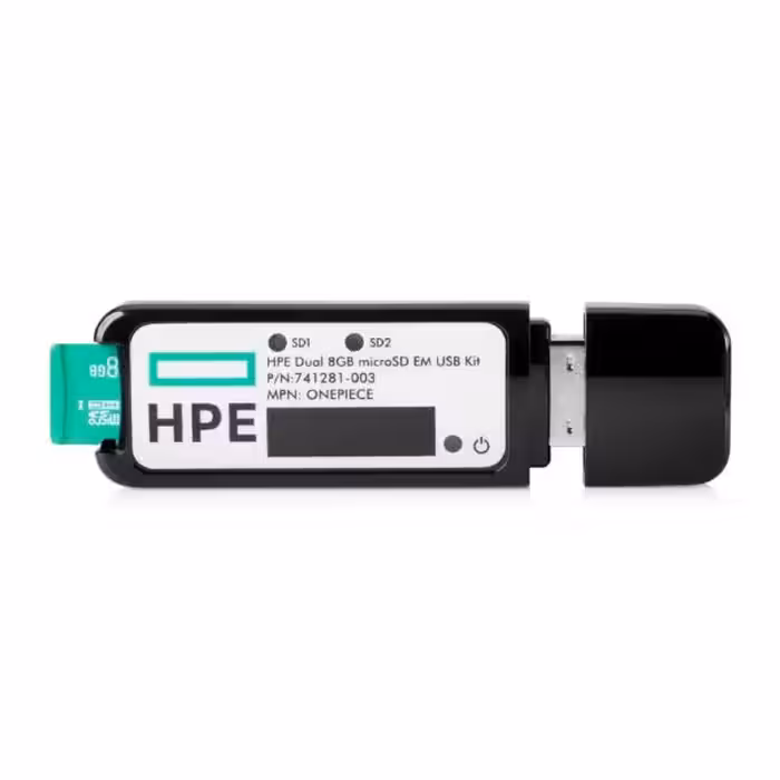 میکرو اس دی سرور HPE 8GB Dual microSD Flash USB Drive 741279-B21