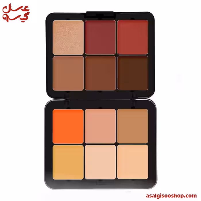 پالت صورت فیوچر میکاپ 12 رنگ Future Makeup | کد 2574
