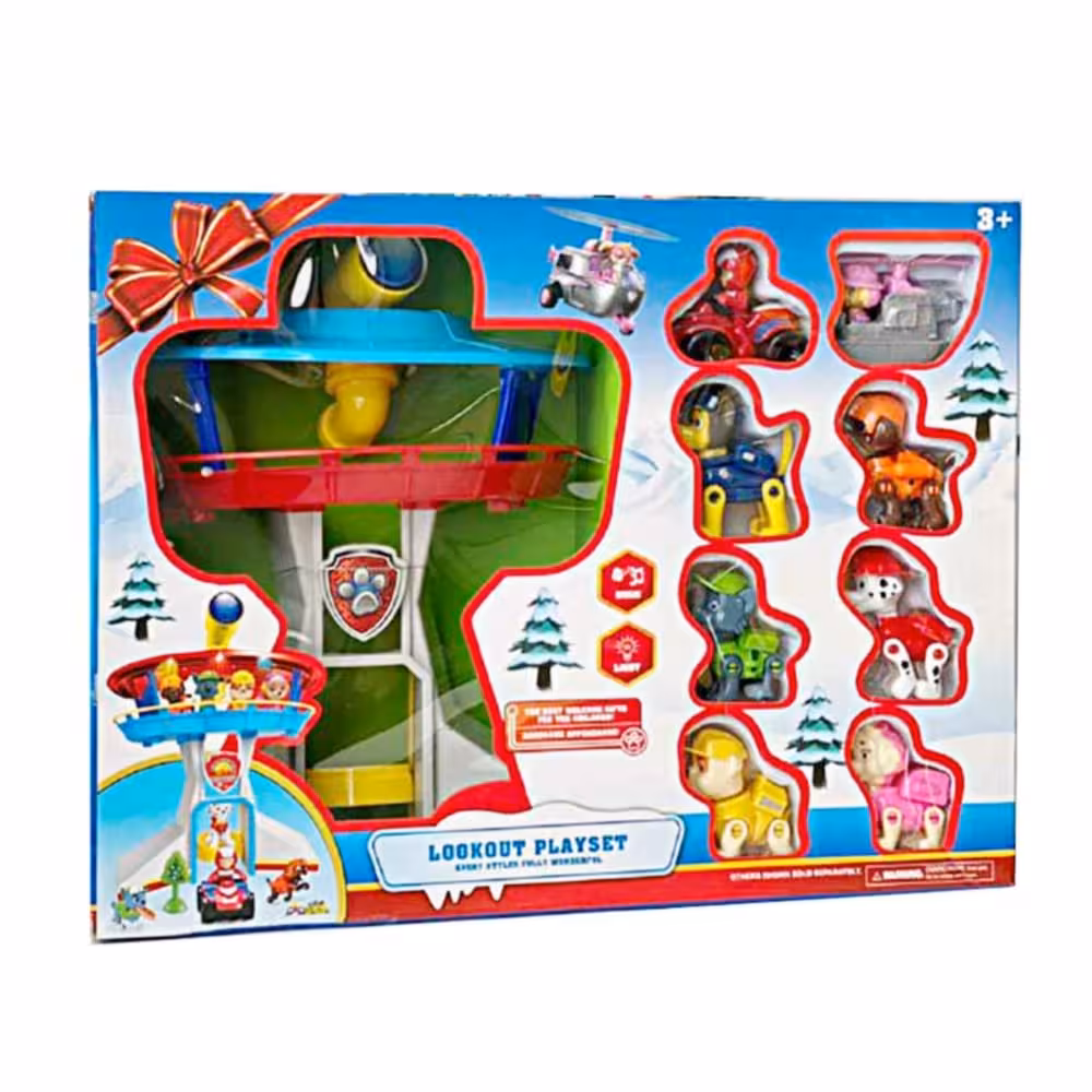 برج مراقبت سگ های نگهبان Paw Patrol Dog Lookout Playset