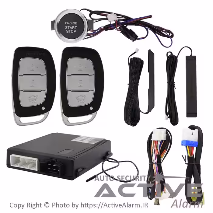 قیمت دزدگیر کیلس استارتر دو هسته‌ای RFID