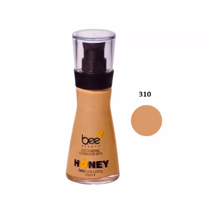 کرم پودر شیشه ای بی بیوتی  Bee beauty سری HONEY شماره 310 حجم 30 میلی لیتر