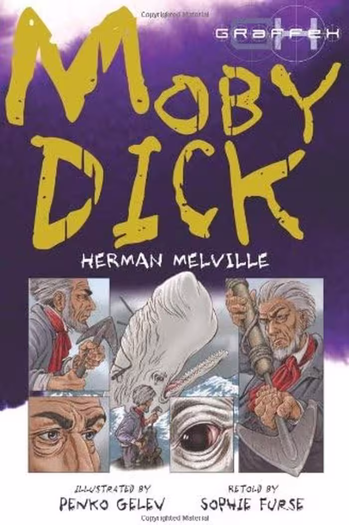 کتاب Moby Dick اثر هرمان ملویل