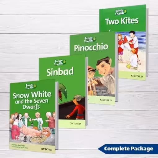 پک کتاب داستان فمیلی اند فرندز 3 | کتاب انگلیسی Family and Friends 3
