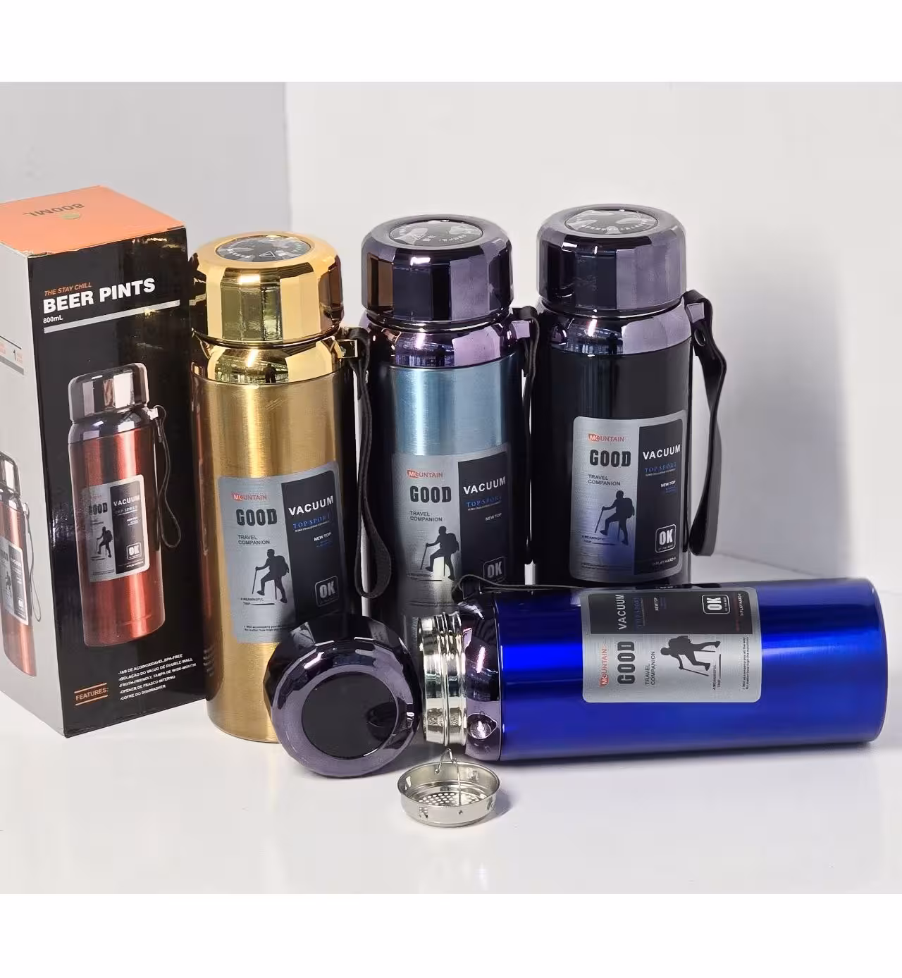 فلاسک 800 میل کوهنوردی درجه دار 14