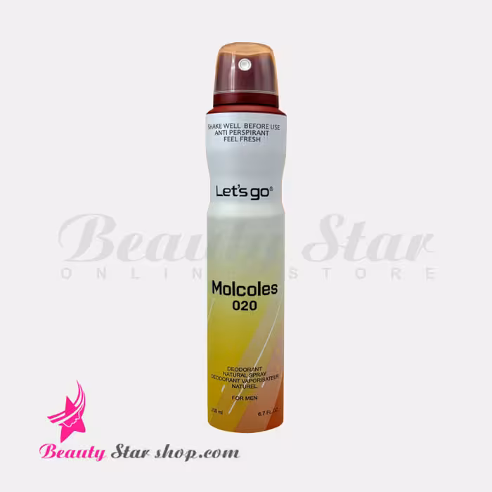 اسپری خوشبو کننده بدن مردانه لتس گو مدل Molecule 020 حجم 200 میلی لیتر